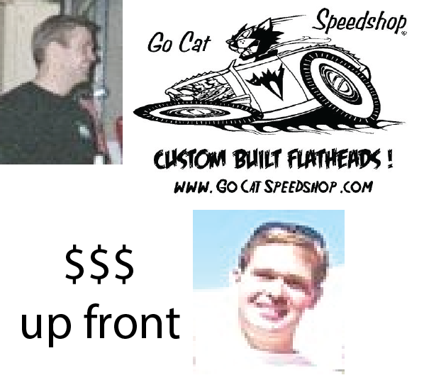 GO CAT SPEED SHOP & OWNER ERIC BROWN IS SOMEONE TO AVOID … UNLESS YOU WANT TO PAY FOR NOTHING!