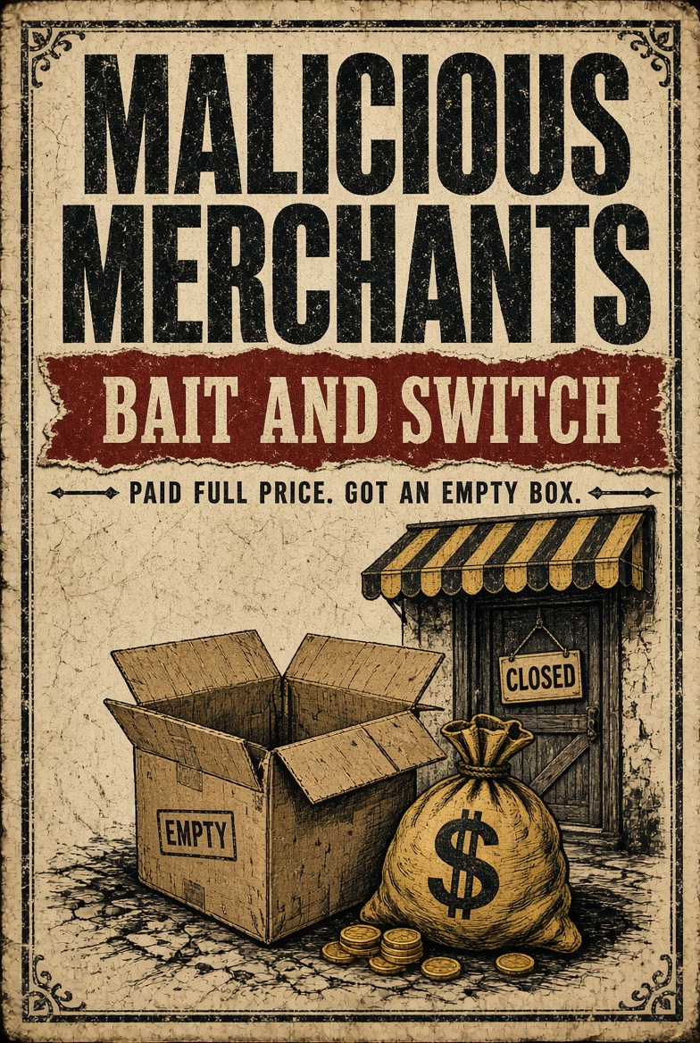 Malicious Merchants